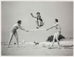 Portrait-Photo-Exercising-on-the-Beach